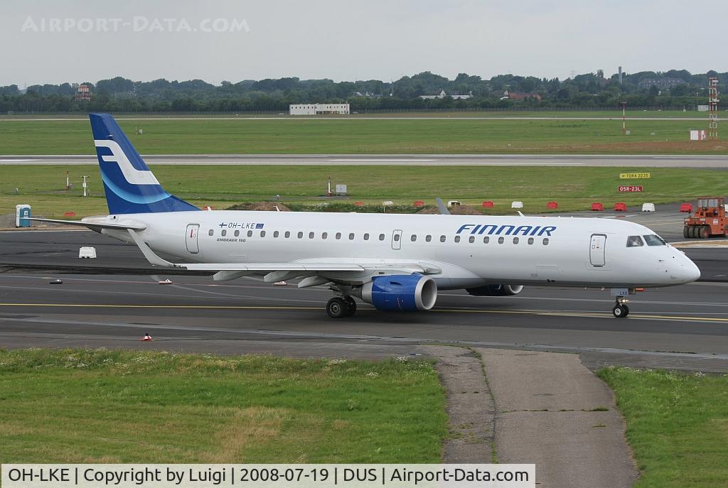 OH-LKE, 2007 Embraer 190LR (ERJ-190-100LR) C/N 19000059, Finnair Emb190