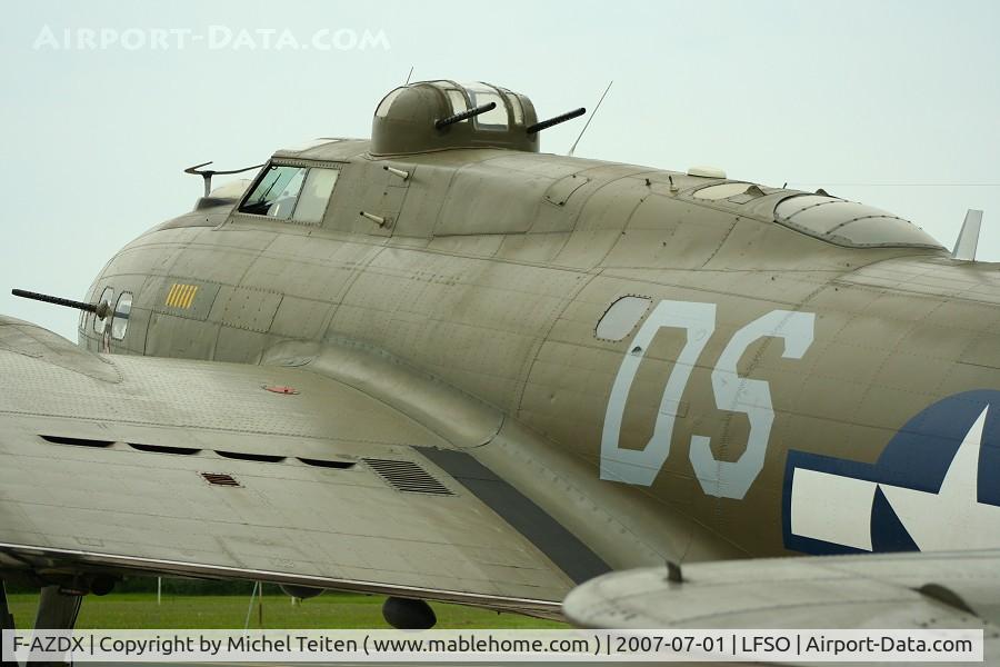 F-AZDX, 1944 Boeing B-17G Flying Fortress C/N 8246, At the Nancy-Ochey 2007 Air Show