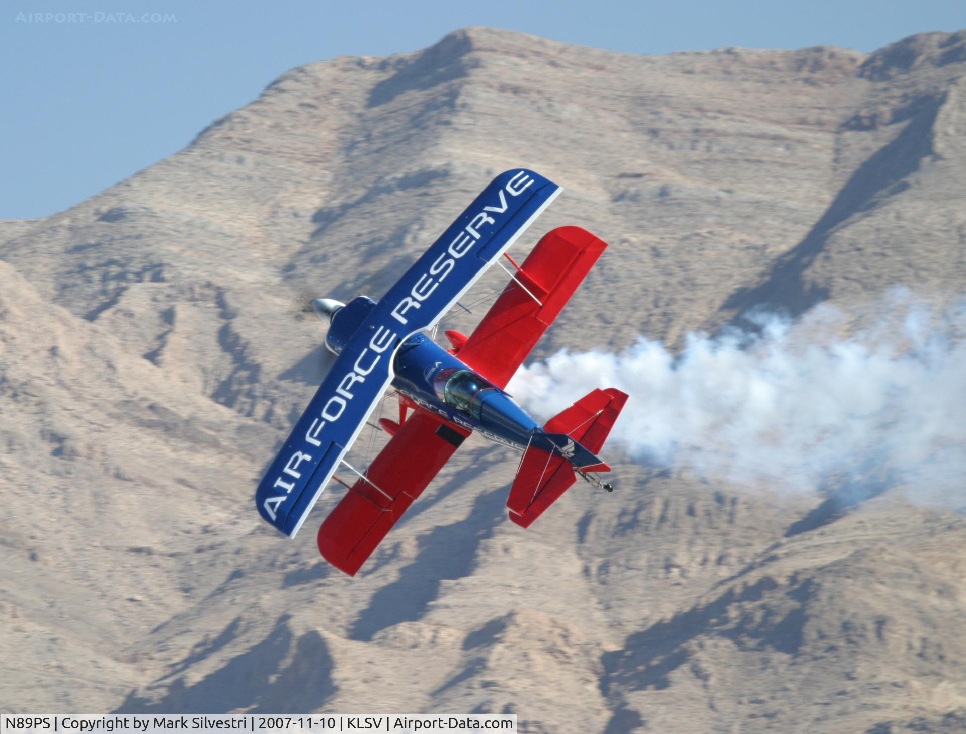N89PS, 1998 Aviat Pitts S-2C Special C/N 6013, Nellis 2007