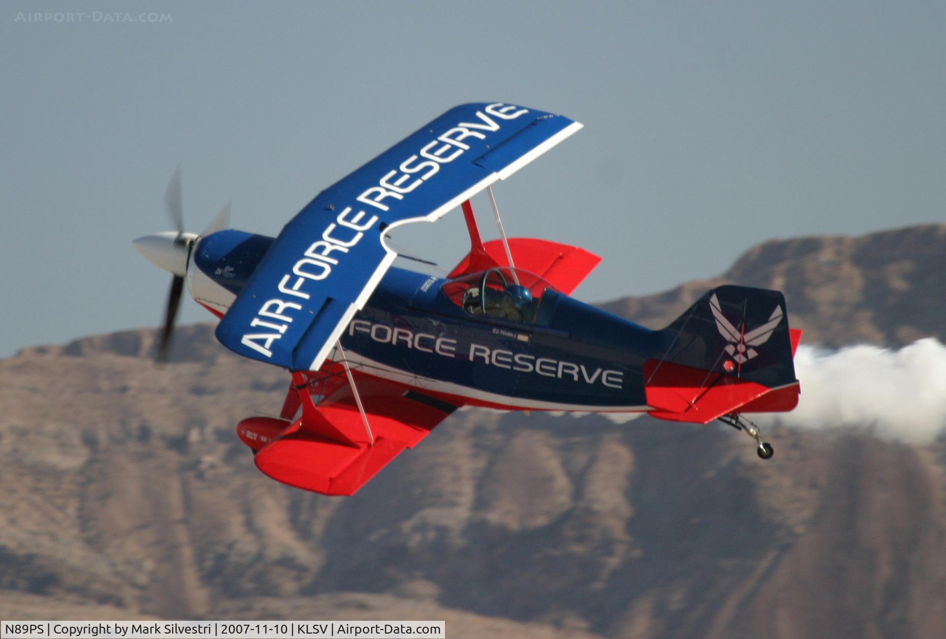 N89PS, 1998 Aviat Pitts S-2C Special C/N 6013, Nellis 2007