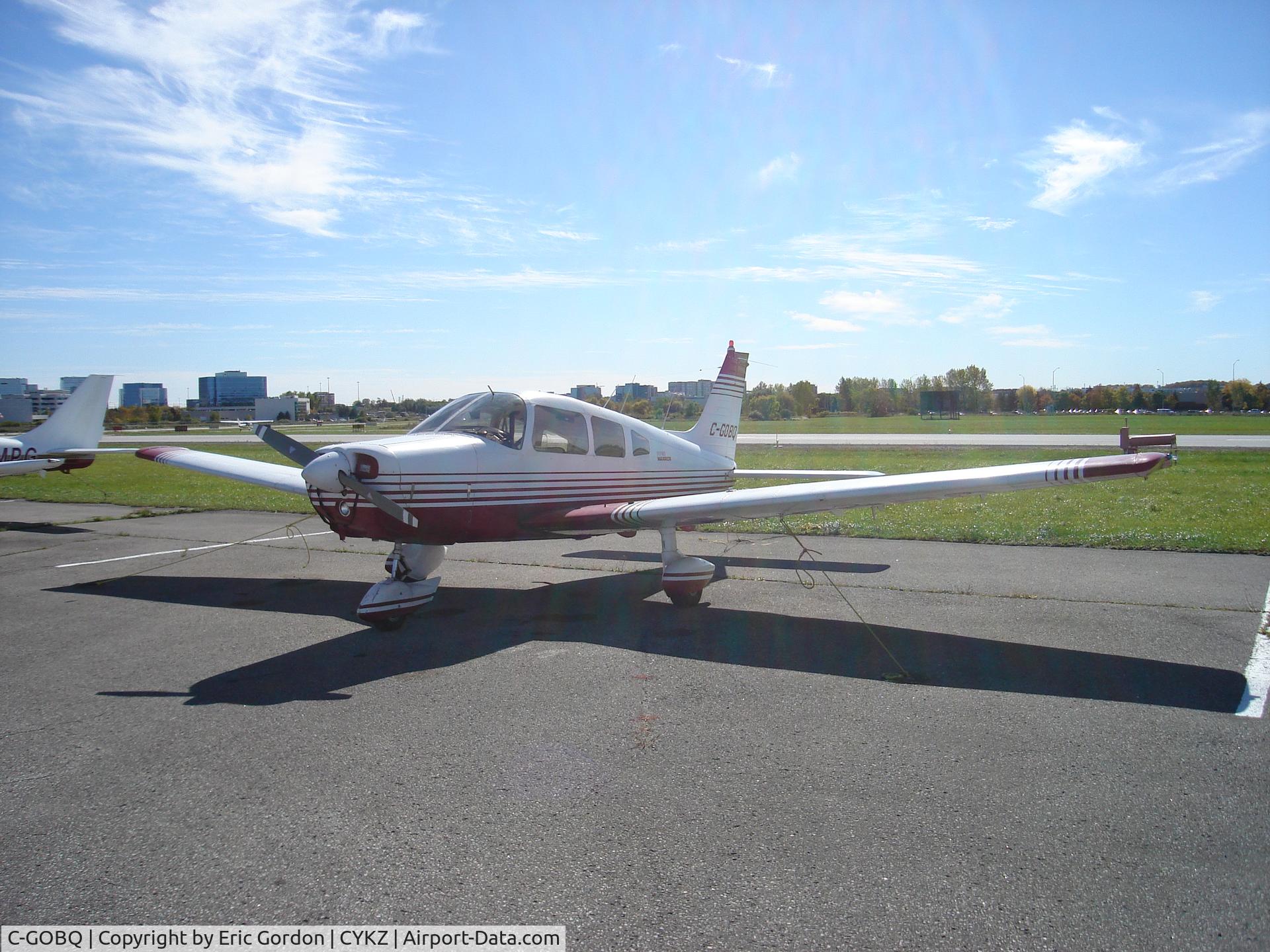 C-GOBQ, 1974 Piper PA-28-151 Cherokee Warrior C/N 28-7415374, A sunny fall day at cykz