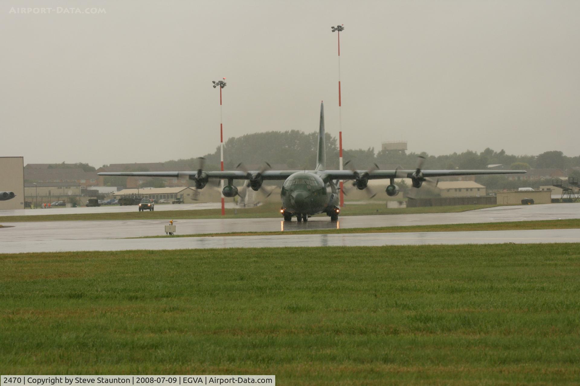 2470, 1971 Lockheed C-130H Hercules C/N 382-4441, Taken at the Royal International Air Tattoo 2008 during arrivals and departures (show days cancelled due to bad weather)