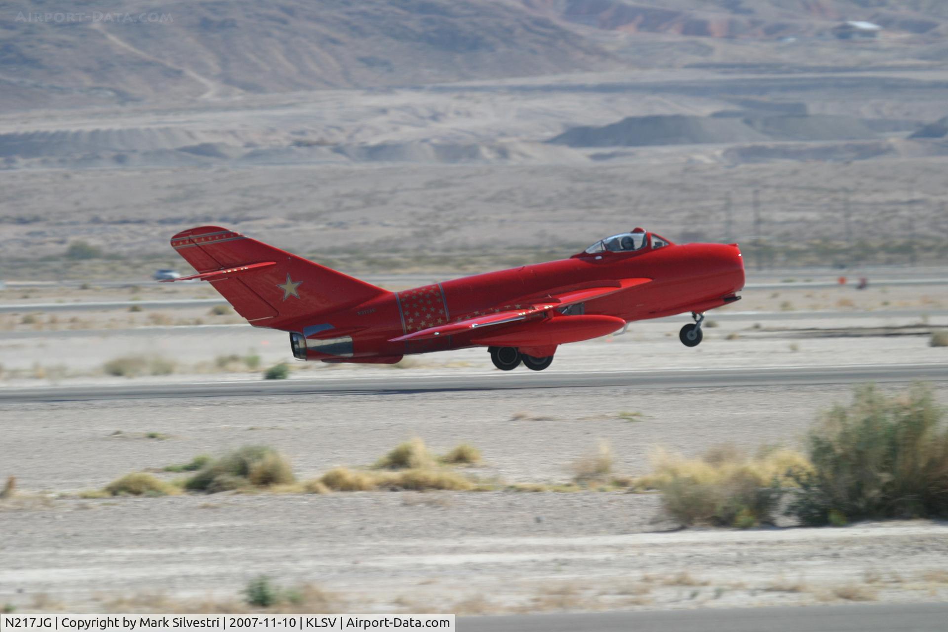 N217JG, 1957 PZL-Mielec Lim-5 (MiG-17F) C/N 1C0306, Nellis 2007