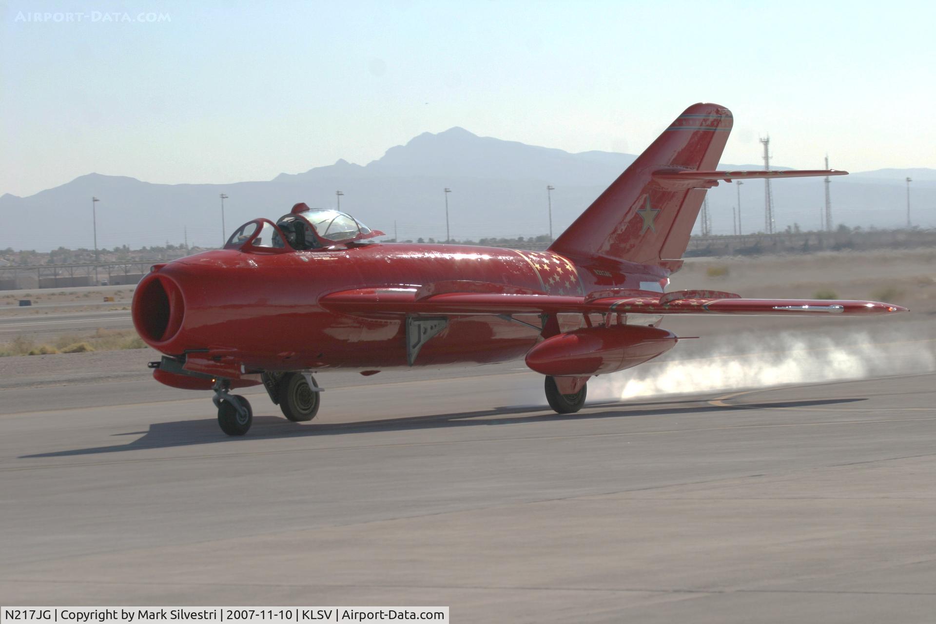 N217JG, 1957 PZL-Mielec Lim-5 (MiG-17F) C/N 1C0306, Nellis 2007