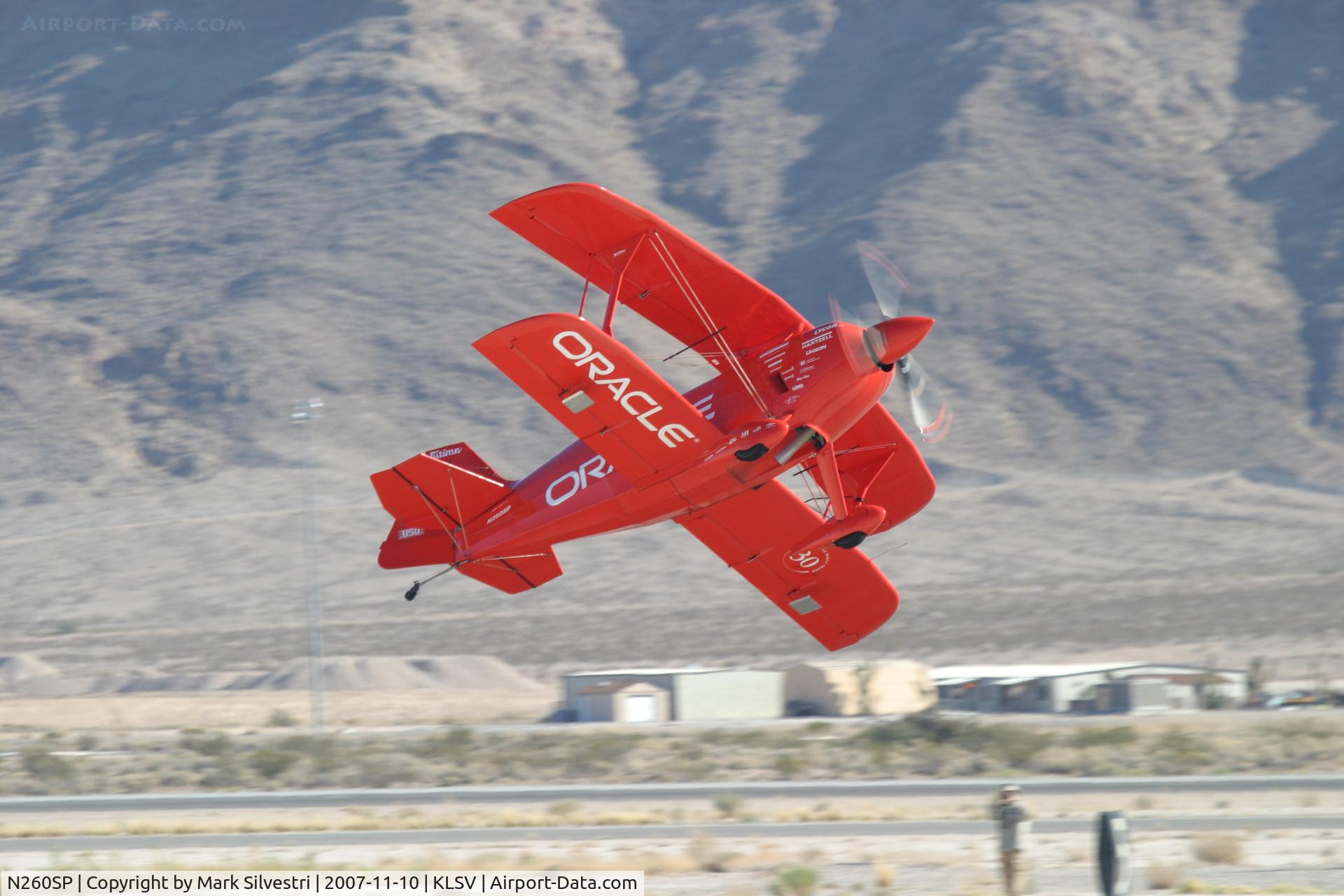 N260SP, 1981 Pitts S-2S Special C/N 1114C, Nellis 2007