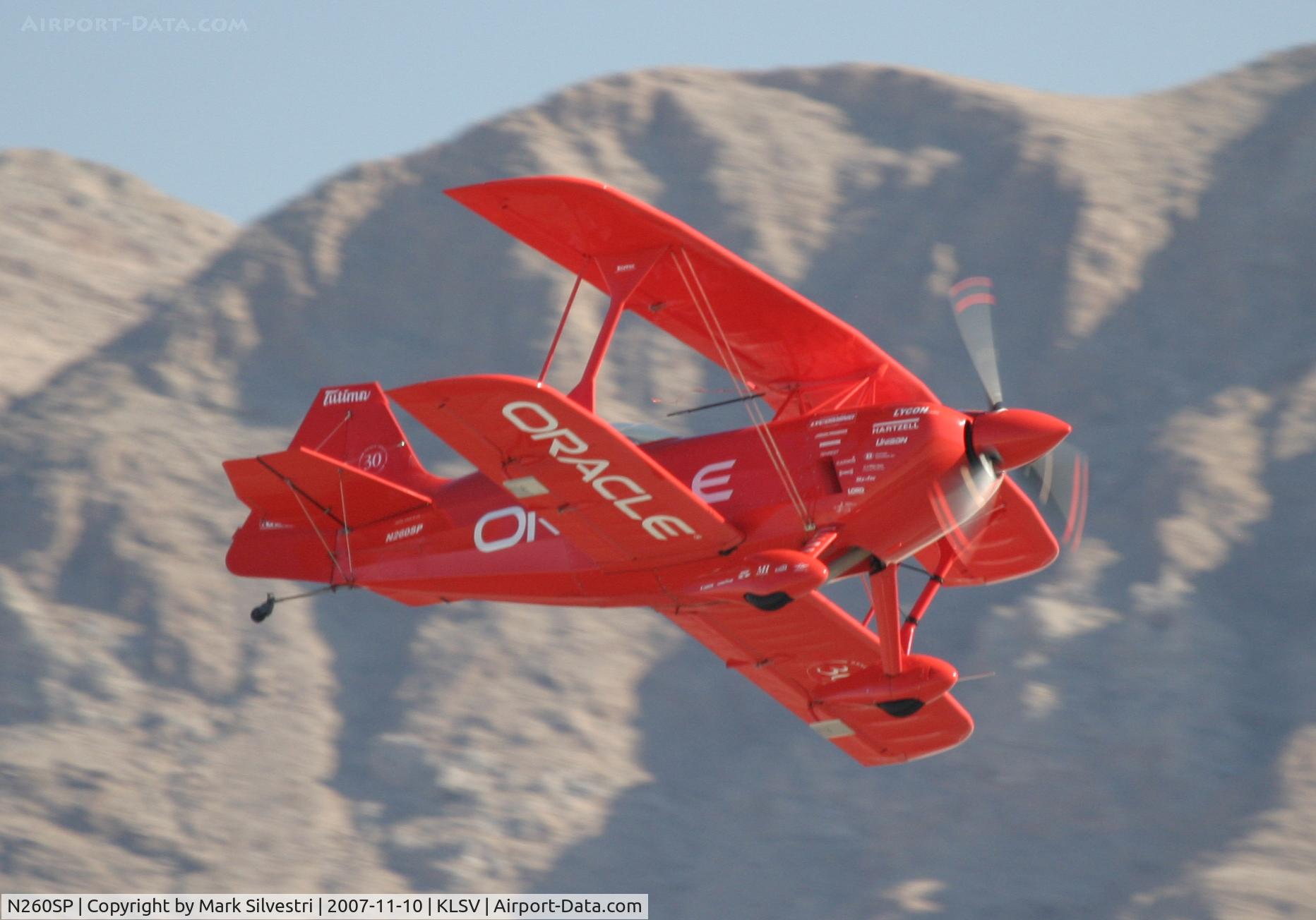 N260SP, 1981 Pitts S-2S Special C/N 1114C, Nellis 2007