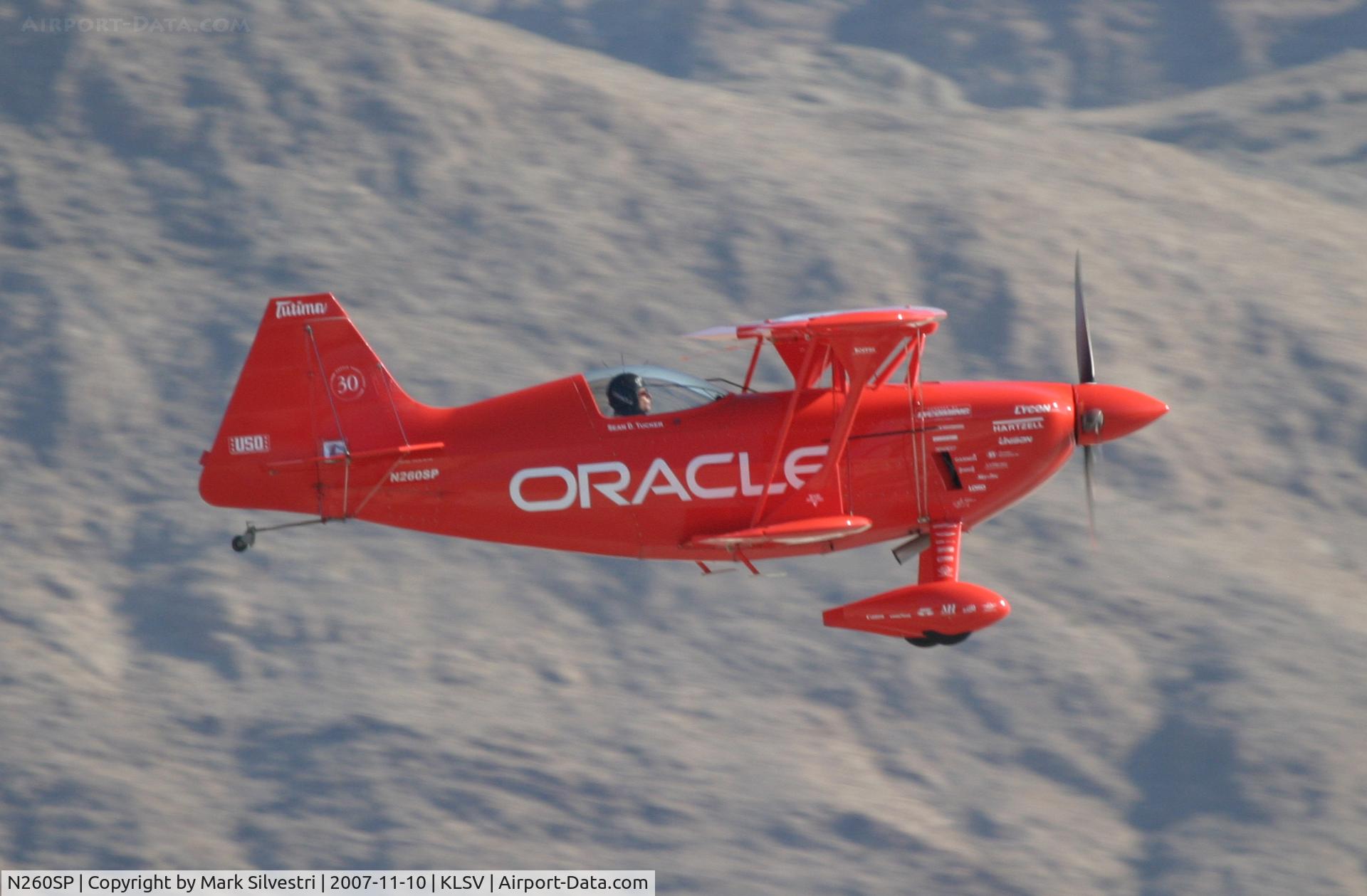 N260SP, 1981 Pitts S-2S Special C/N 1114C, Nellis 2007