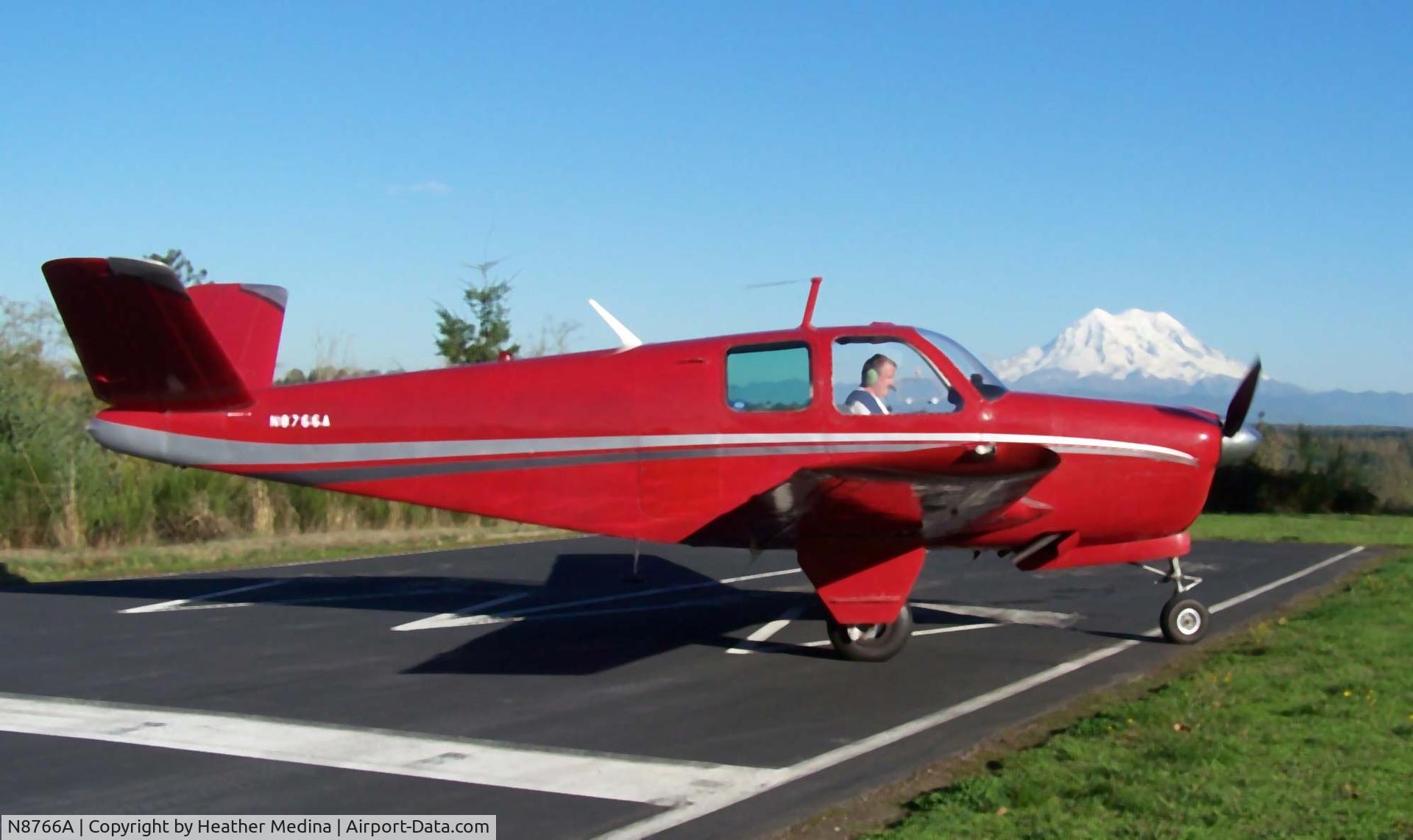 N8766A, 1950 Beech B35 C/N D-2202, For Sale