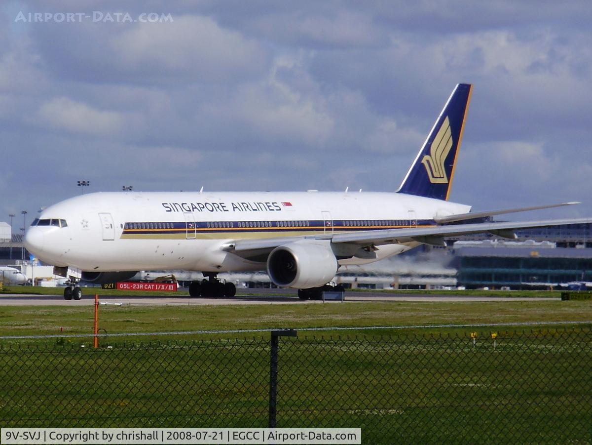 9V-SVJ, 2002 Boeing 777-212/ER C/N 32335, Singapore Airlines