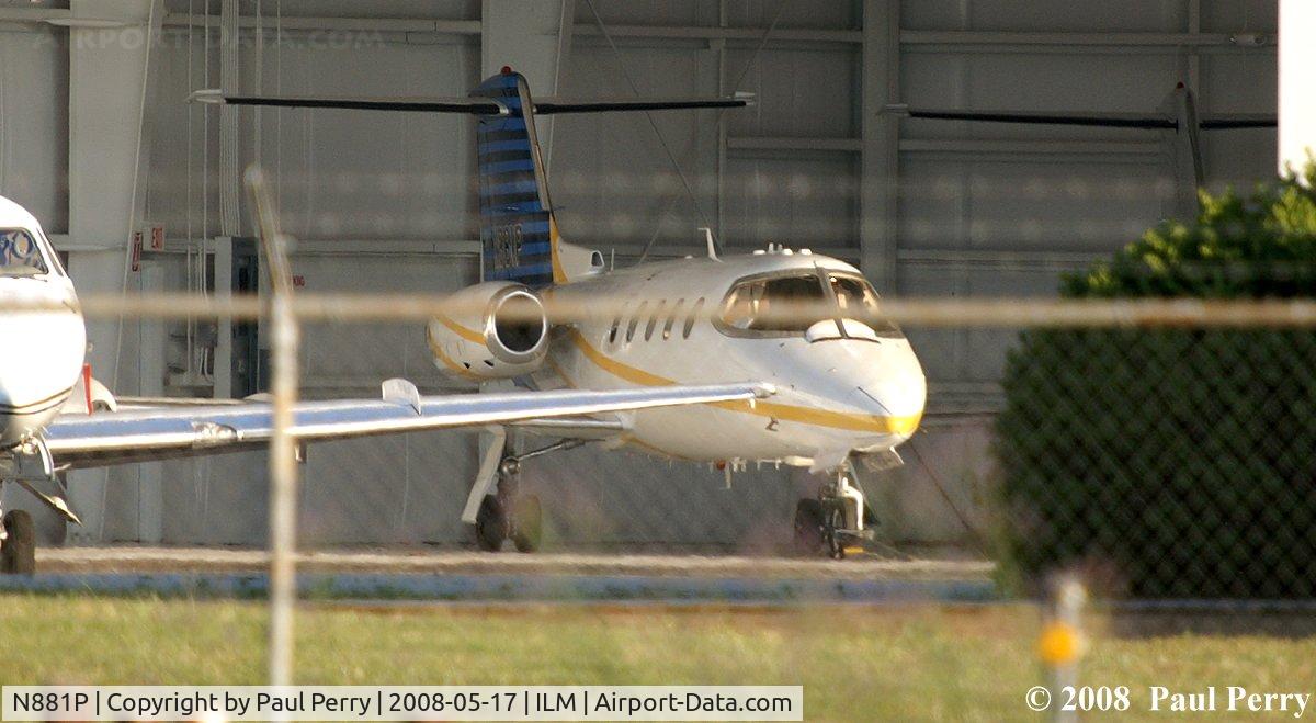 N881P, 1980 Gates Learjet 25D C/N 302, Tucking in for the night