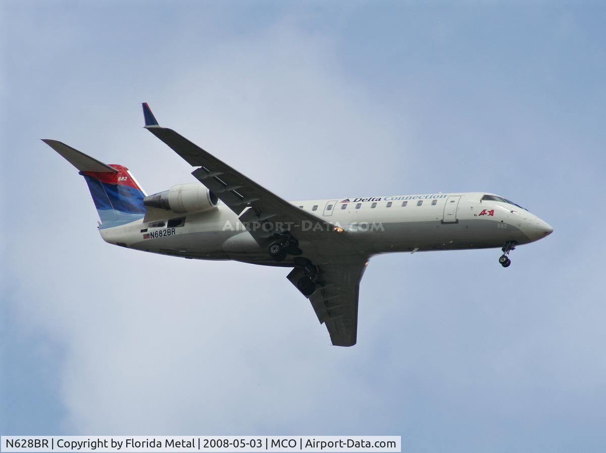 N628BR, 1998 Canadair CRJ-200ER (CL-600-2B19) C/N 7240, ASA CRJ-200