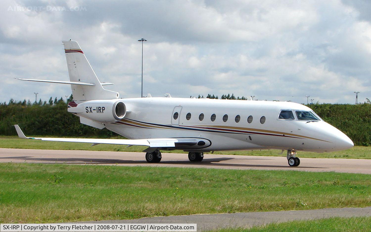 SX-IRP, 2006 Israel Aircraft Industries Gulfstream 200 C/N 142, Recent addition to the Greek Register - This G200 is ex N235LC - seen here at Luton