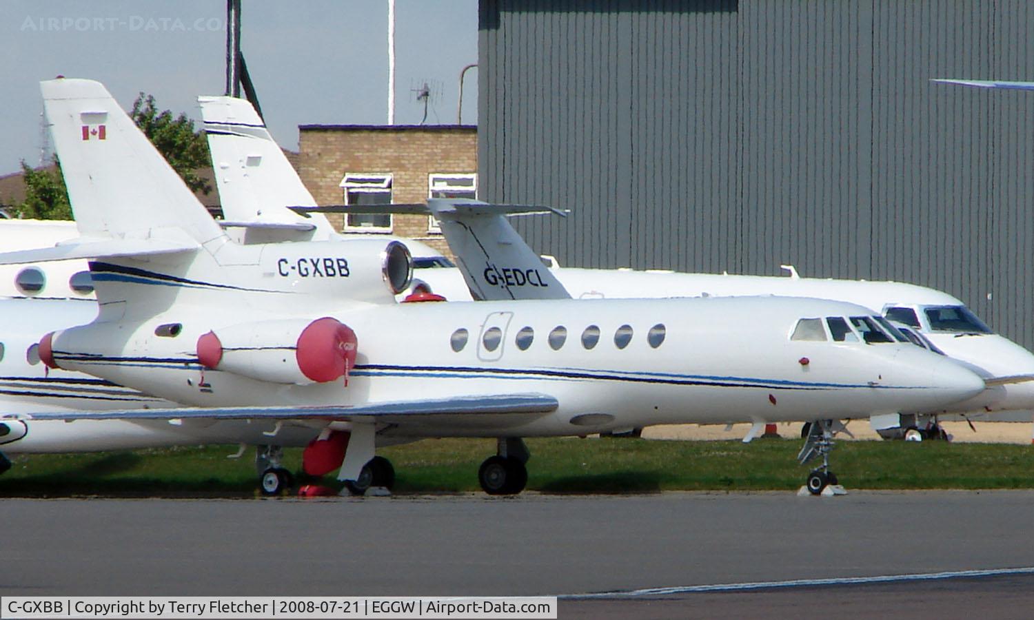 C-GXBB, 1999 Dassault Falcon 50EX C/N 278, Canadian Falcon 50 at Luton