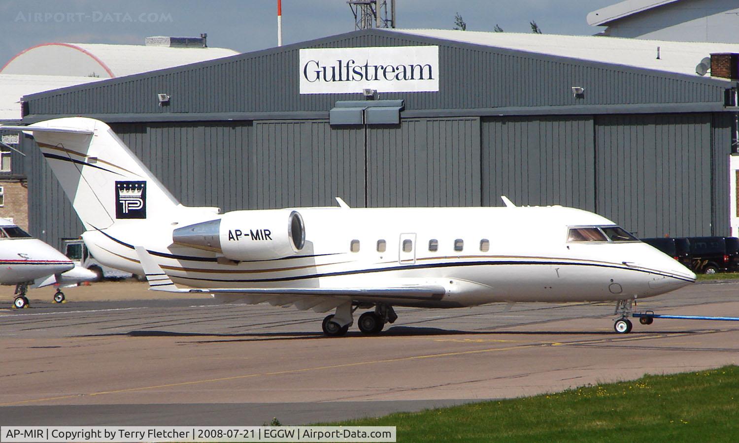 AP-MIR, 1984 Canadair Challenger 601 (CL-600-2A12) C/N 3023, Pakistan registered Challenger 601 in Luton