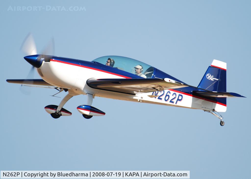 N262P, 2007 Extra EA-300/L C/N 1262, On approach to 17L.