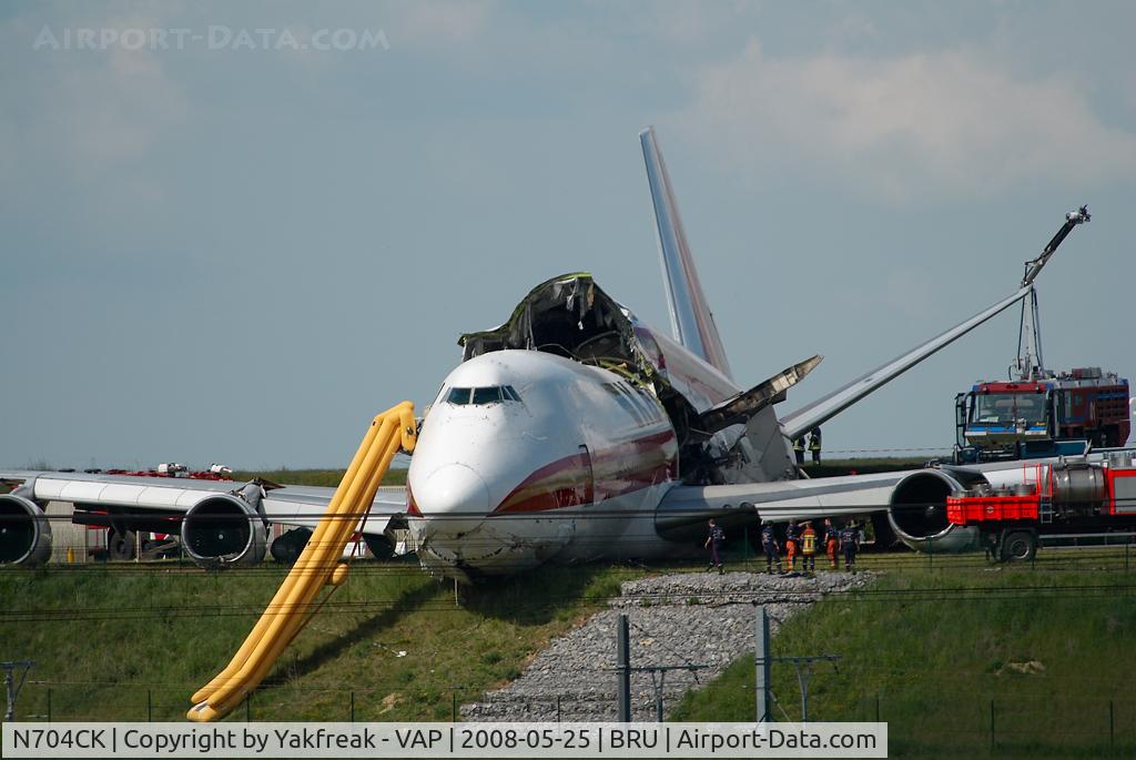 N704CK, 1980 Boeing 747-209F C/N 22299, Kalitta Boeing 747-200
