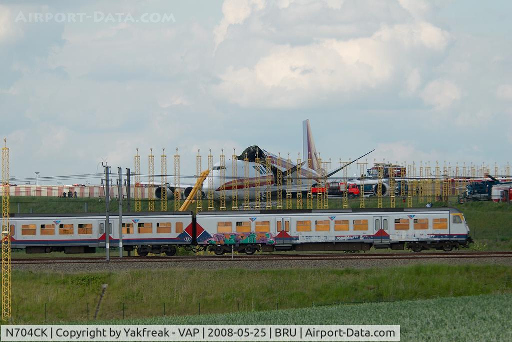 N704CK, 1980 Boeing 747-209F C/N 22299, Kalitta Boeing 747-200