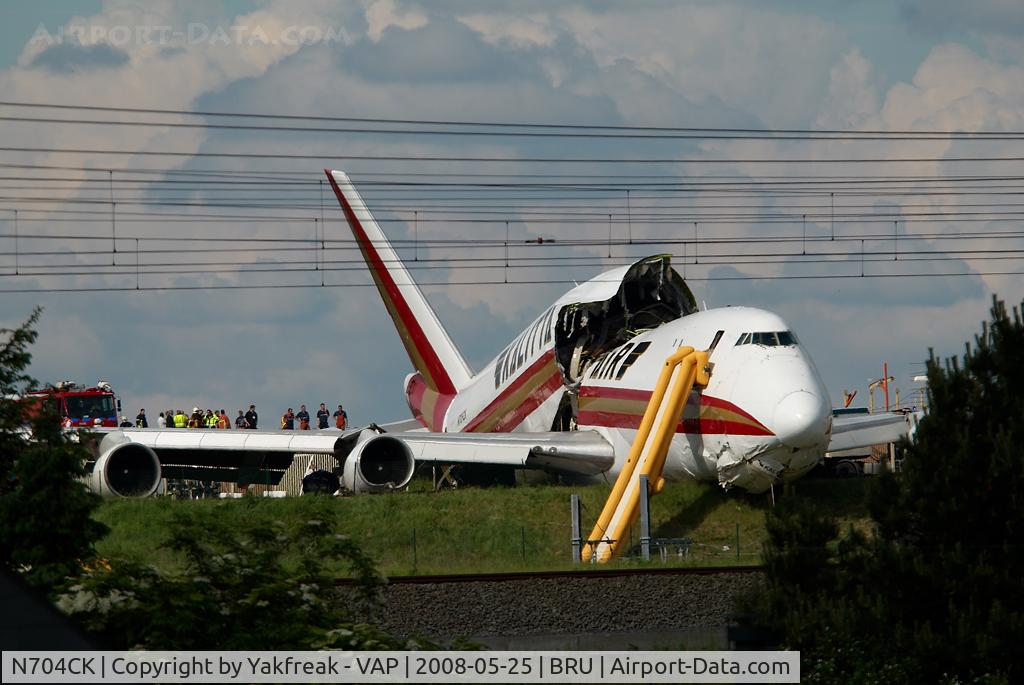 N704CK, 1980 Boeing 747-209F C/N 22299, Kalitta Boeing 747-200