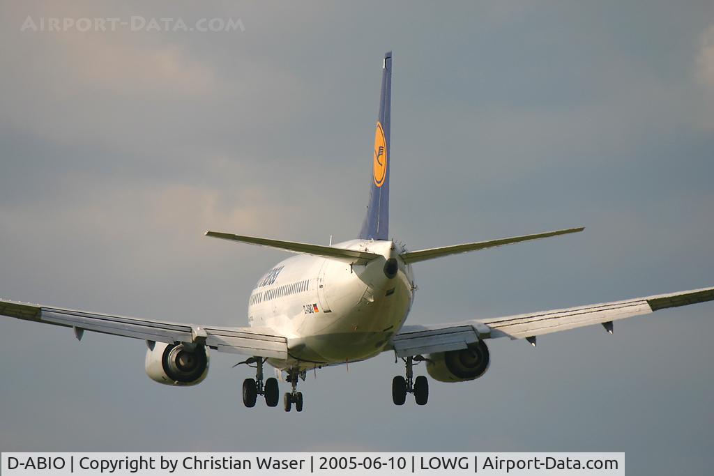D-ABIO, 1991 Boeing 737-530 C/N 24939, Lufthansa