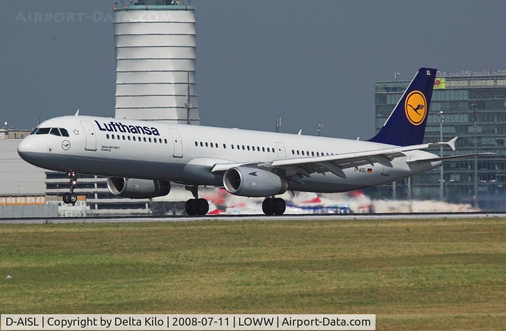 D-AISL, 2008 Airbus A321-231 C/N 3434, Lufthansa  A321-231