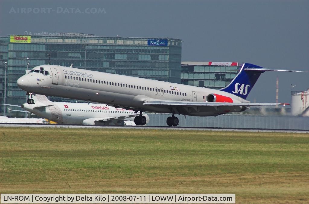 LN-ROM, 1991 McDonnell Douglas MD-81 (DC-9-81) C/N 53008, SAS