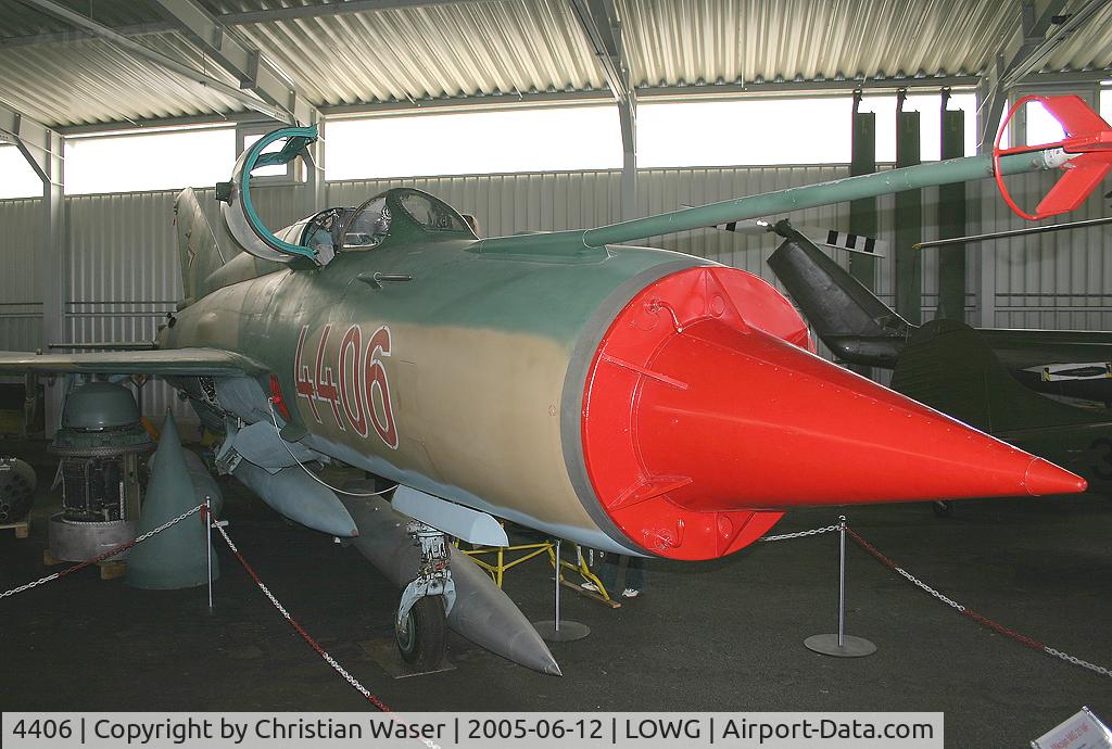 4406, Mikoyan-Gurevich MiG-21MF C/N 964406, Hungary Air Force