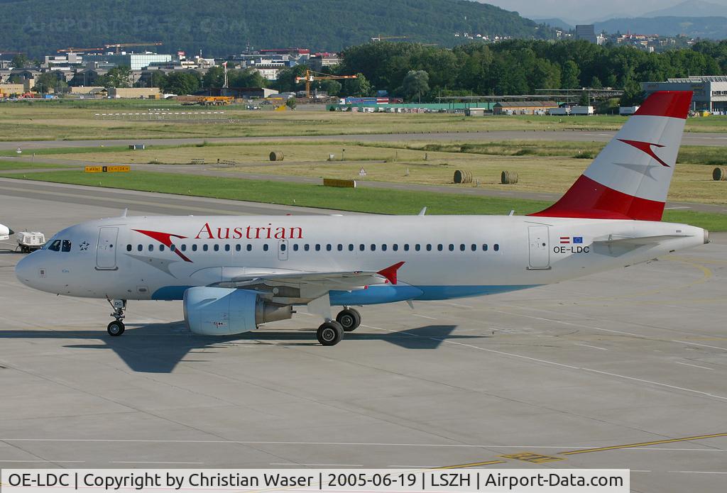 OE-LDC, 2004 Airbus A319-112 C/N 2262, Austrian