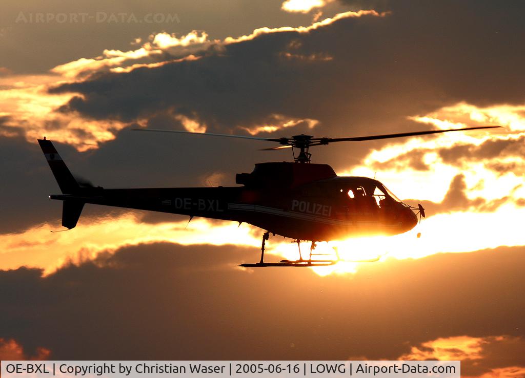 OE-BXL, Aerospatiale AS-350B-1 Ecureuil C/N 2049, Polizei