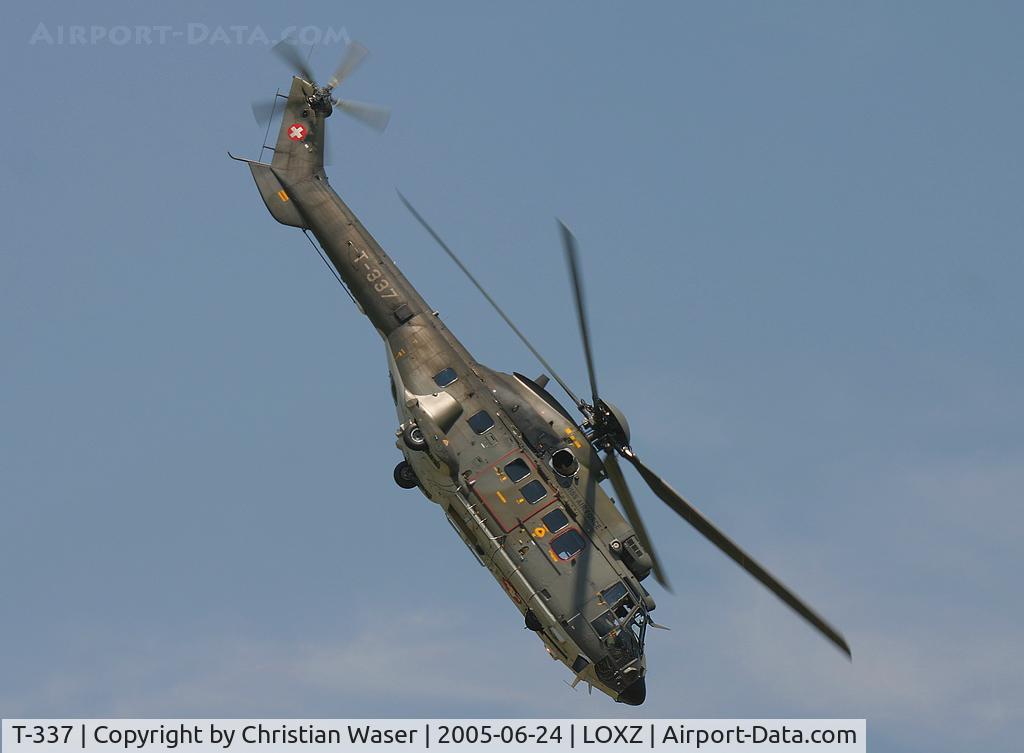 T-337, 2001 Eurocopter AS-532UL Cougar C/N 2542/MIS022, Swiss Air Force