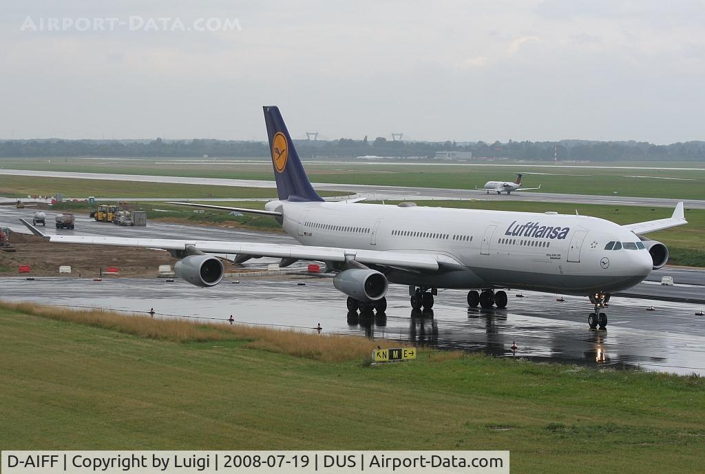 D-AIFF, 2001 Airbus A340-313X C/N 447, Lufthansa