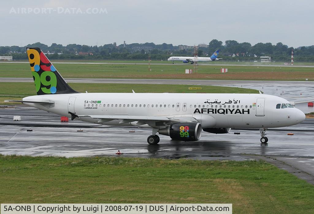 5A-ONB, 2007 Airbus A320-214 C/N 3236, Afriqiah