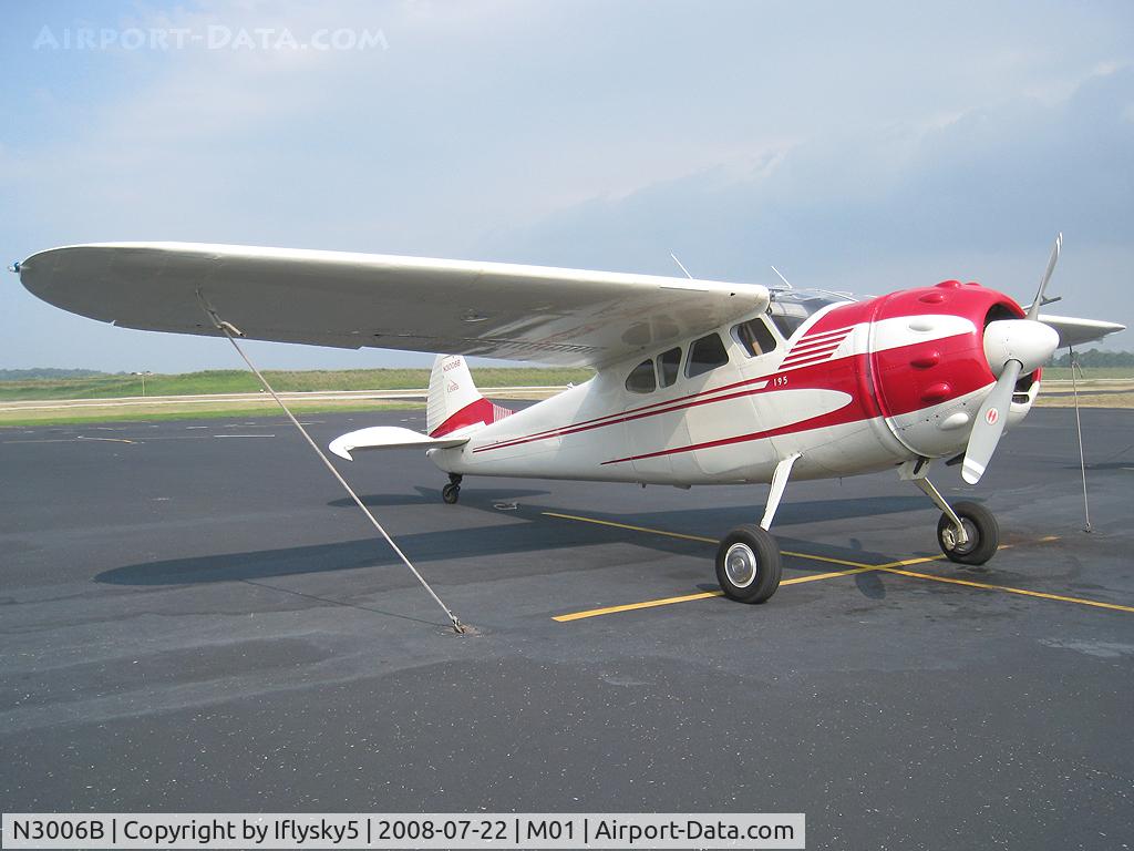 N3006B, 1952 Cessna 195 C/N 7889, N3006B CESSNA 195