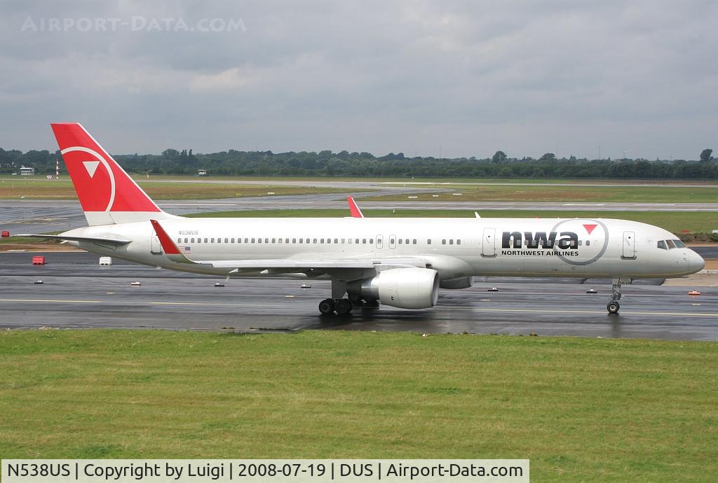 N538US, 1996 Boeing 757-251 C/N 26485, Northwest Airlines