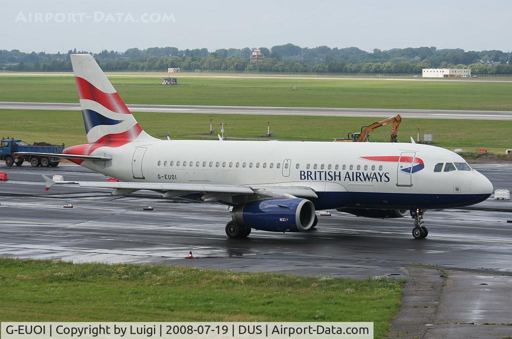 G-EUOI, 2001 Airbus A319-131 C/N 1606, British Airways