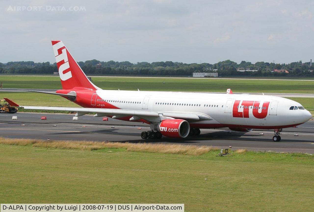 D-ALPA, 2001 Airbus A330-223 C/N 403, LTU