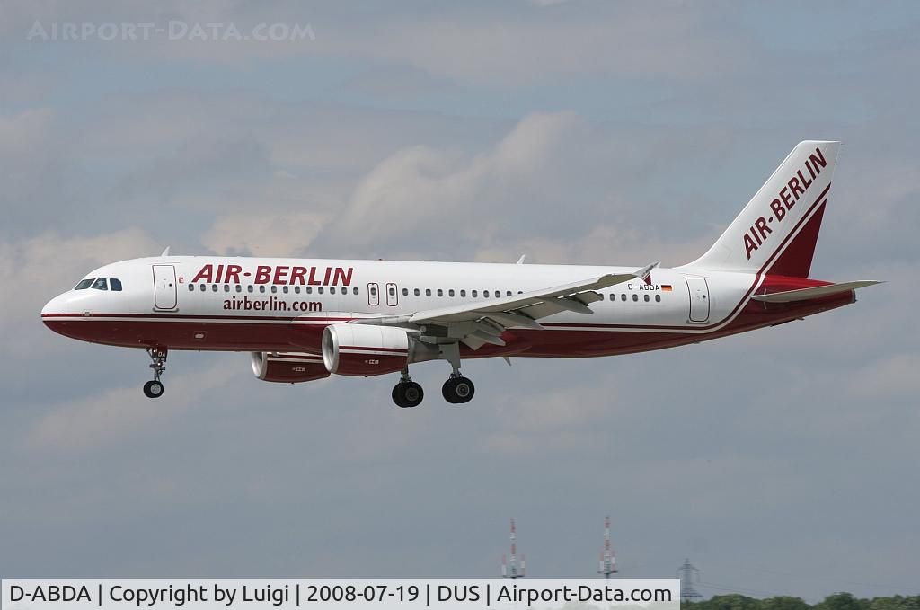 D-ABDA, 2005 Airbus A320-214 C/N 2539, Air Berlin