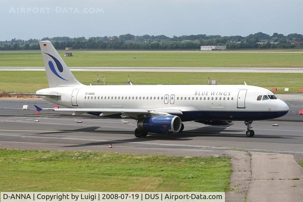 D-ANNA, 1996 Airbus A320-233 C/N 916, Blue Wings