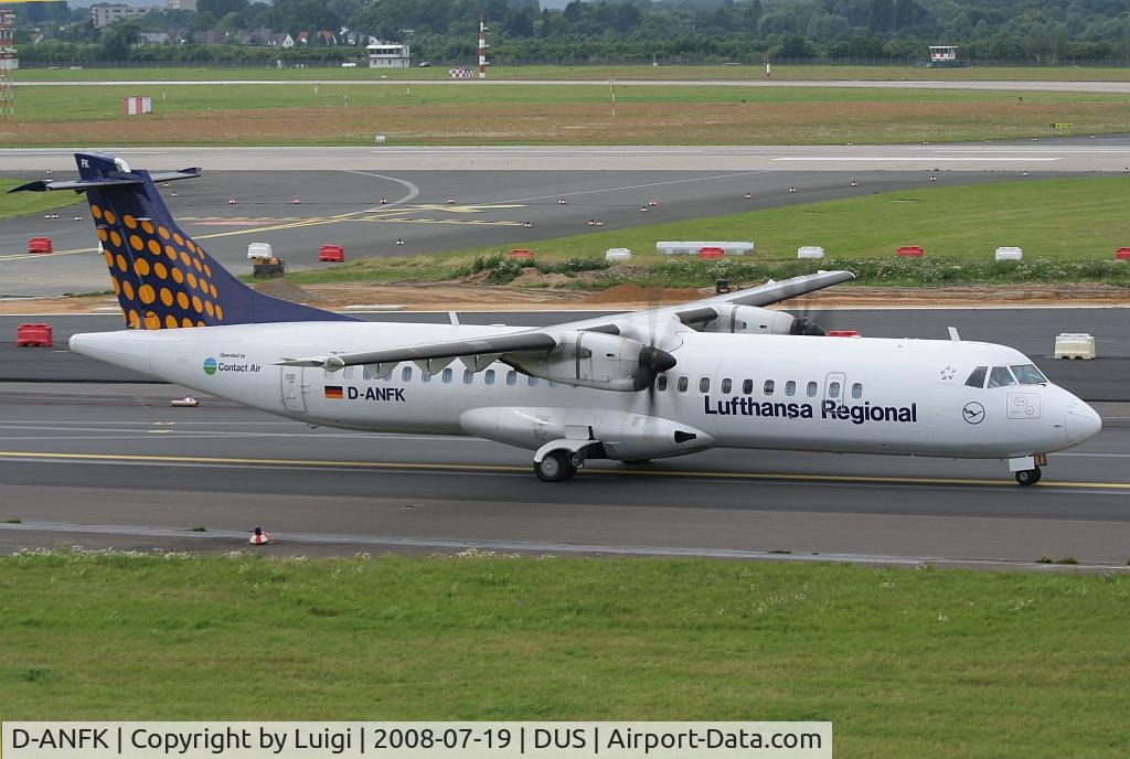 D-ANFK, 2001 ATR 72-212A C/N 666, Lufthansa Regional