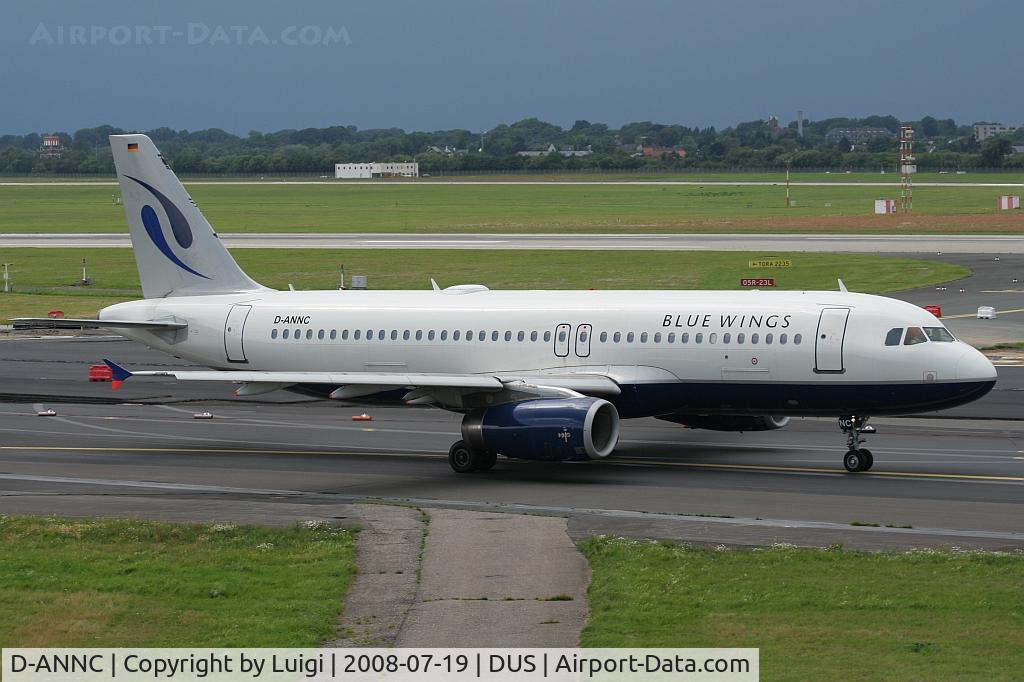 D-ANNC, 2000 Airbus A320-232 C/N 1257, Blue Wings
