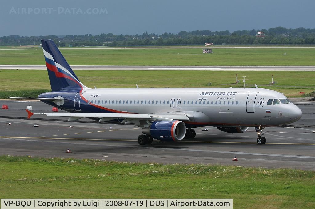 VP-BQU, 2008 Airbus A320-214 C/N 3373, Aeroflot A320