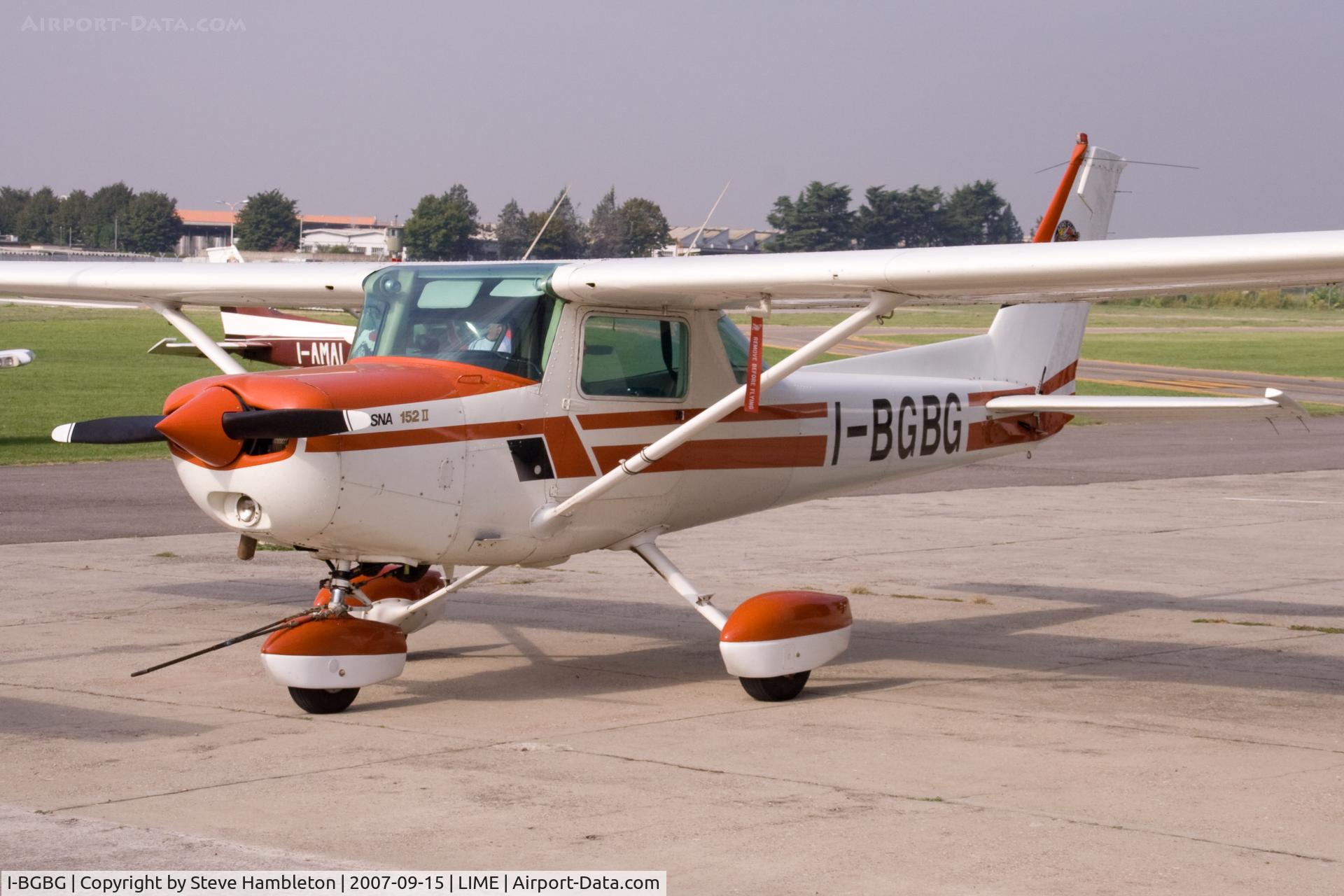 I-BGBG, 1978 Cessna 152 C/N 15283080, At Bergamo Flying Club