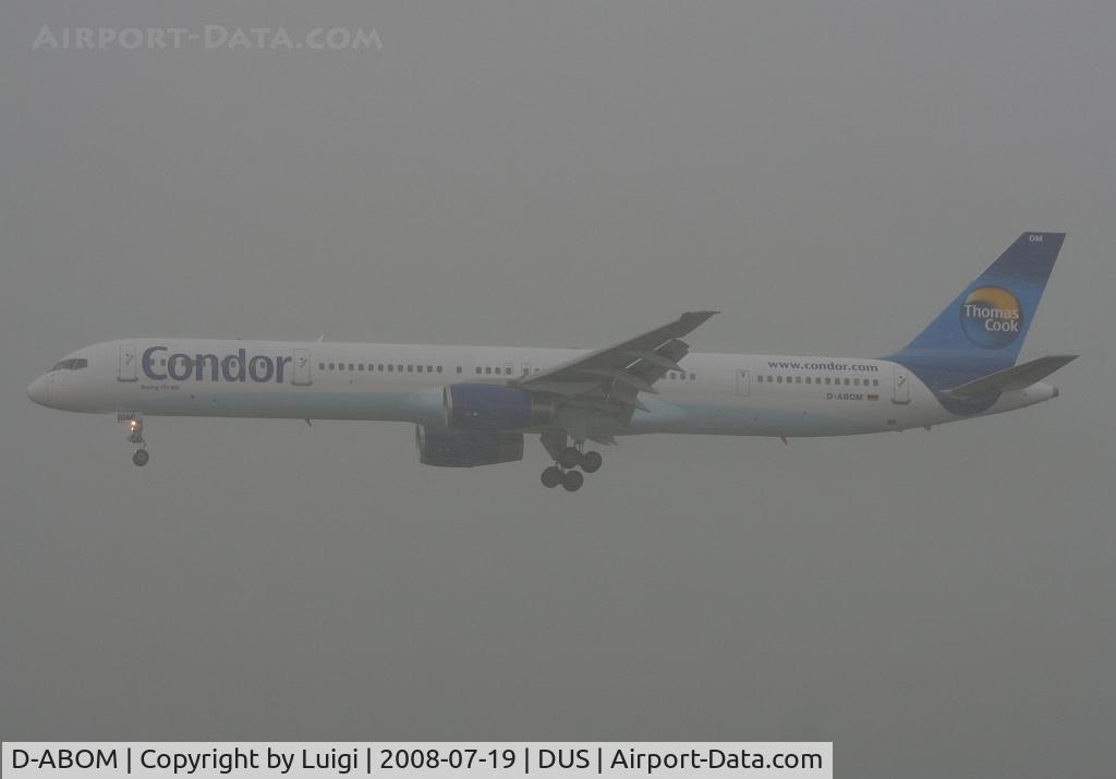 D-ABOM, 2000 Boeing 757-330 C/N 29022, Thomas Cook