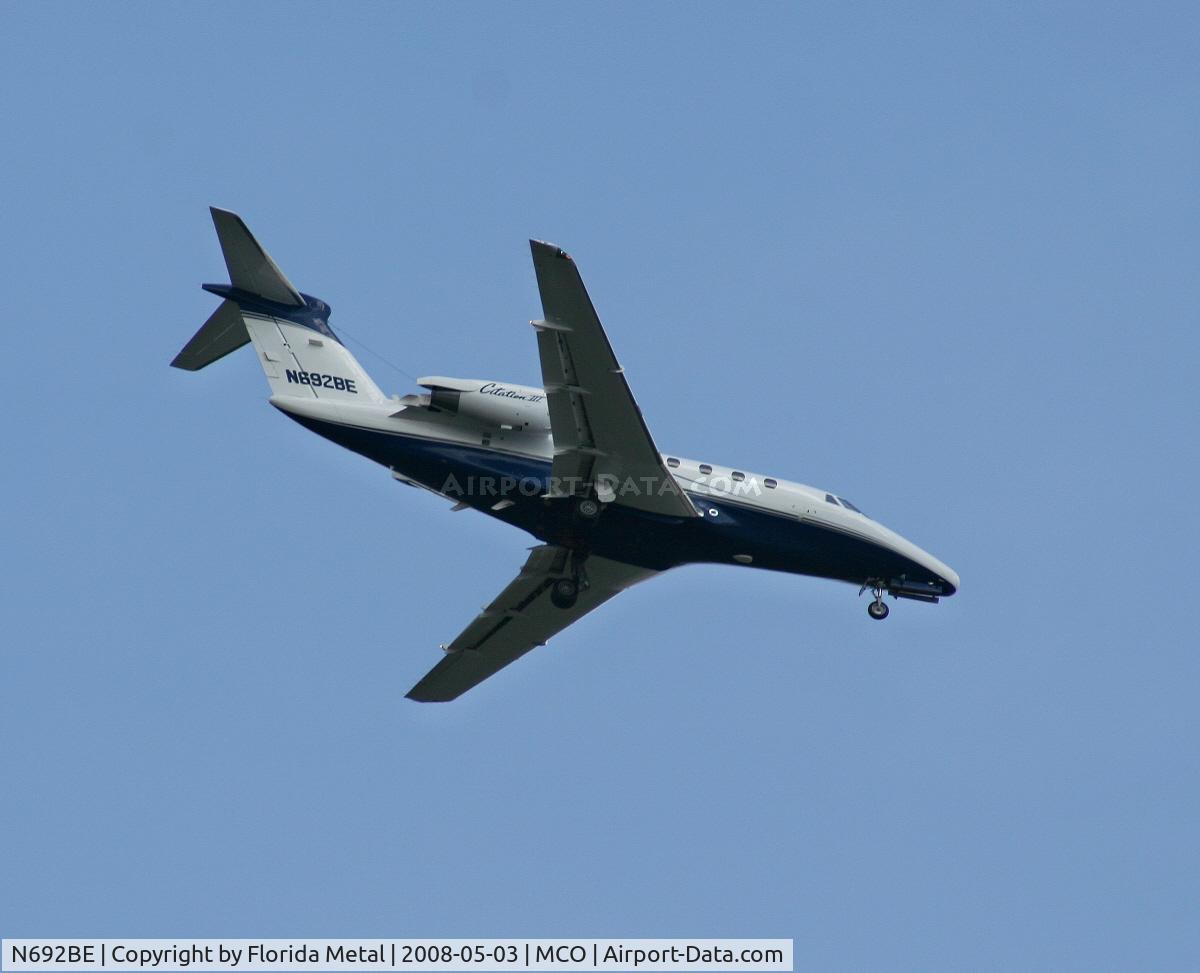 N692BE, 1985 Cessna 650 Citation C/N 650-0092, Cessna 650