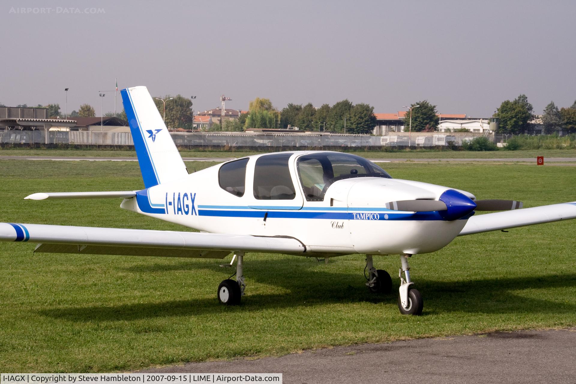 I-IAGX, Socata TB-9 Tampico C/N Not found I-IAGX, At Bergamo Flying Club