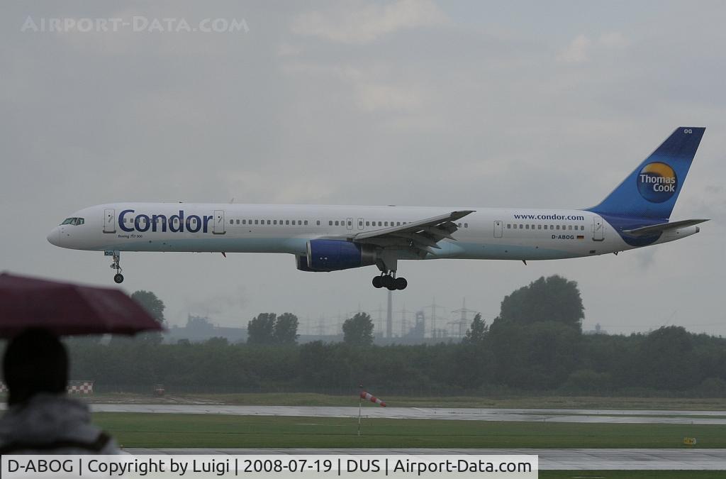 D-ABOG, 1999 Boeing 757-330 C/N 29014, Thomas Cook