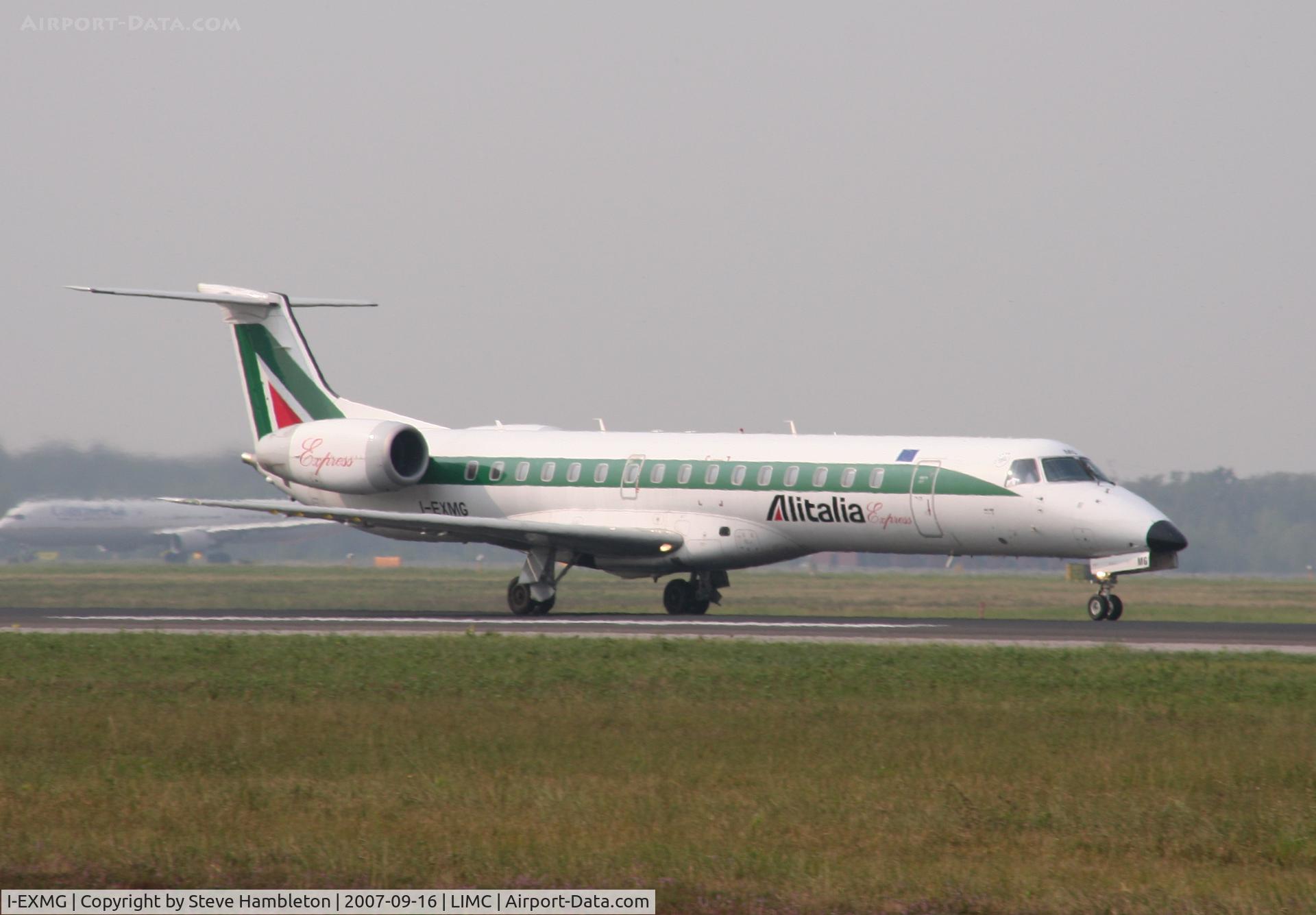 I-EXMG, 2002 Embraer ERJ-145LR (EMB-145LR) C/N 145652, At Milan Malpensa