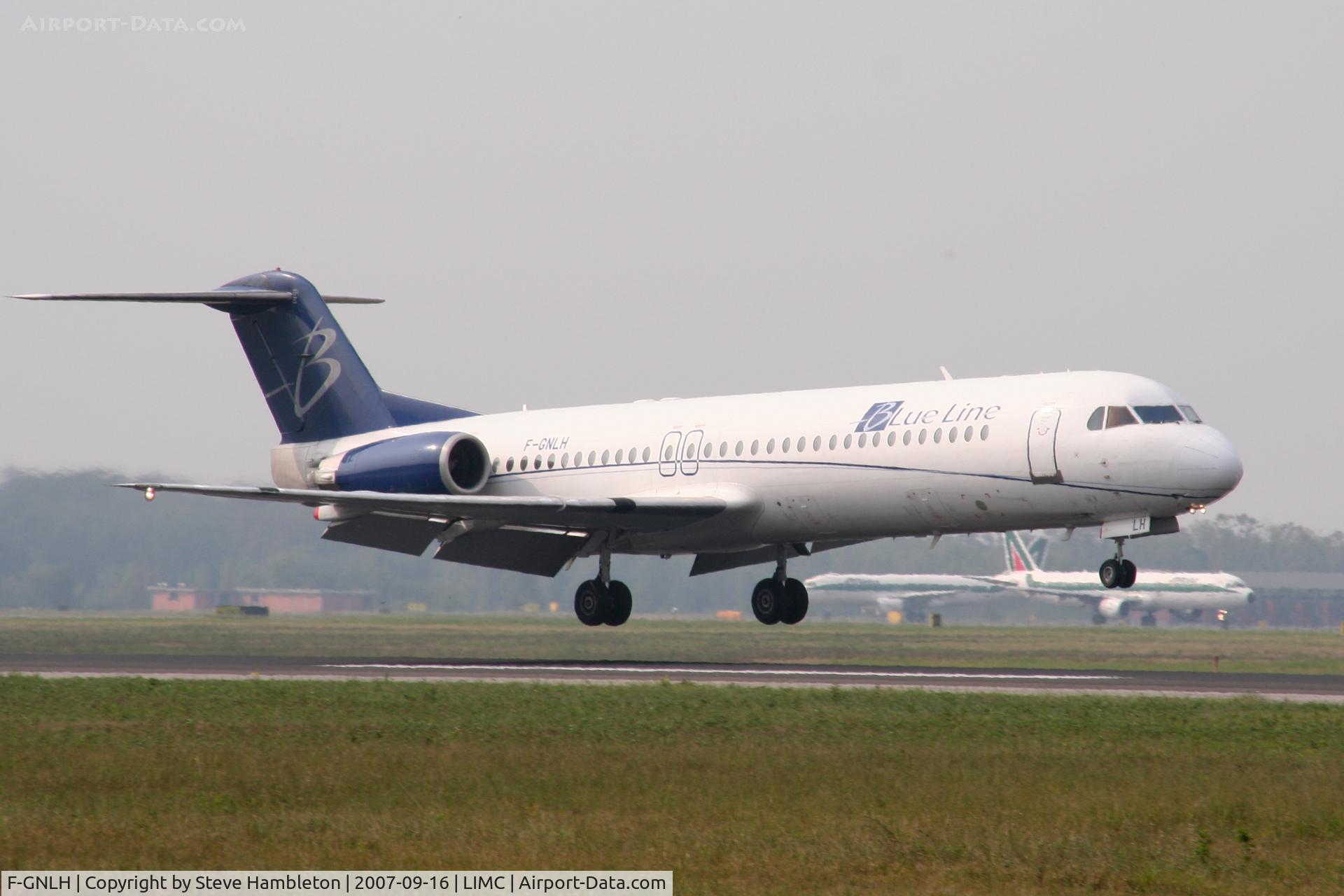 F-GNLH, 1991 Fokker 100 (F-28-0100) C/N 11311, At Milan Malpensa