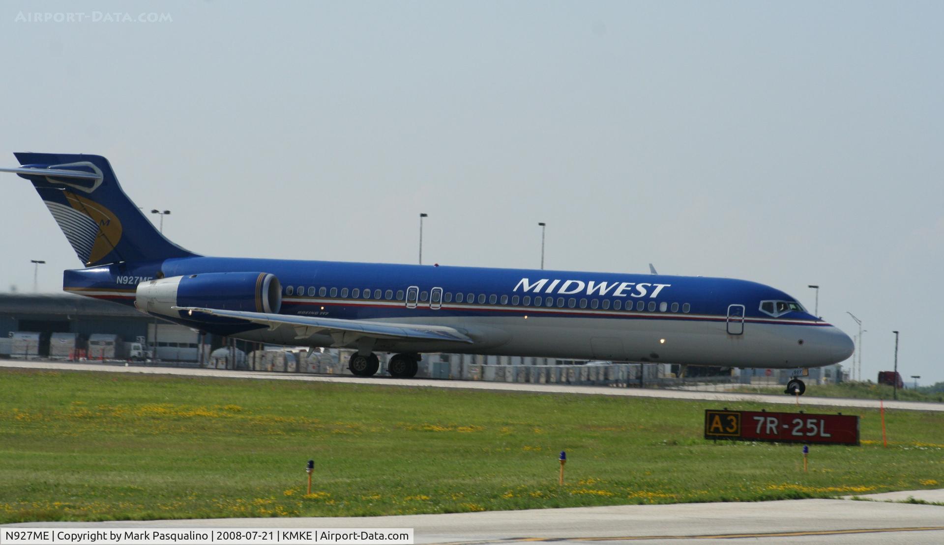 N927ME, 2006 Boeing 717-200 C/N 55193, Boeing 717-200