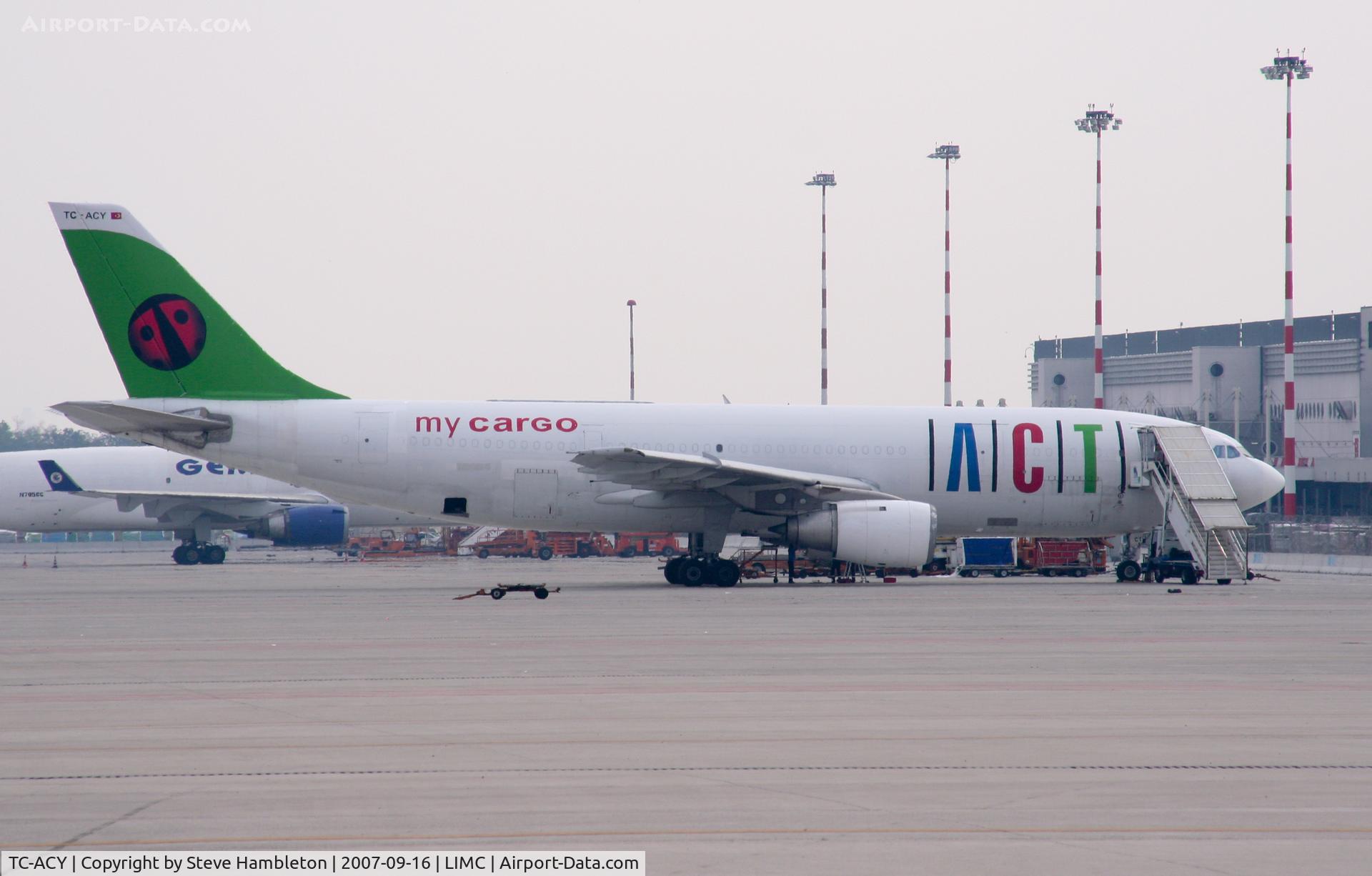 TC-ACY, 1980 Airbus A300B4-203 C/N 107, ACT A.300 at Milan Malpensa