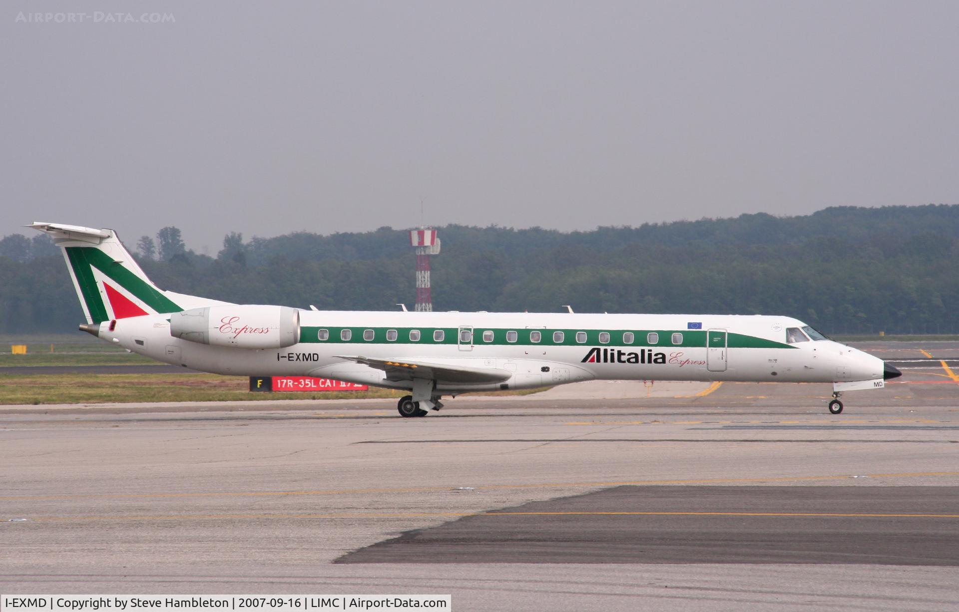 I-EXMD, 2001 Embraer ERJ-145LR (EMB-145LR) C/N 145445, At Milan Malpensa